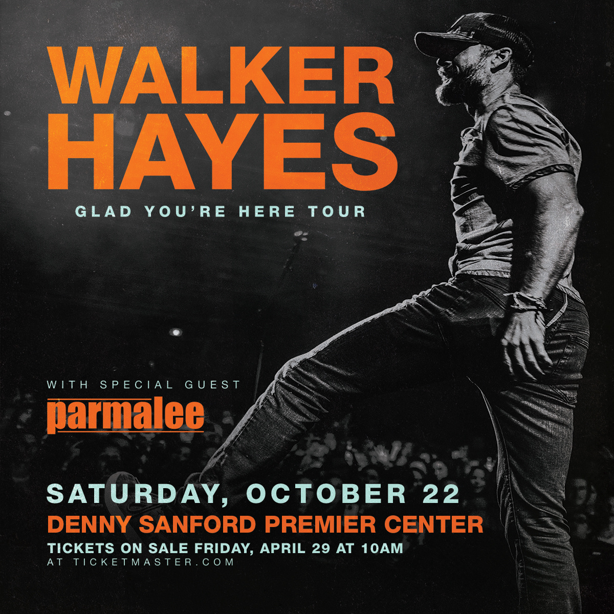 Win tickets to see Walker Hayes October 22nd in Sioux Falls!